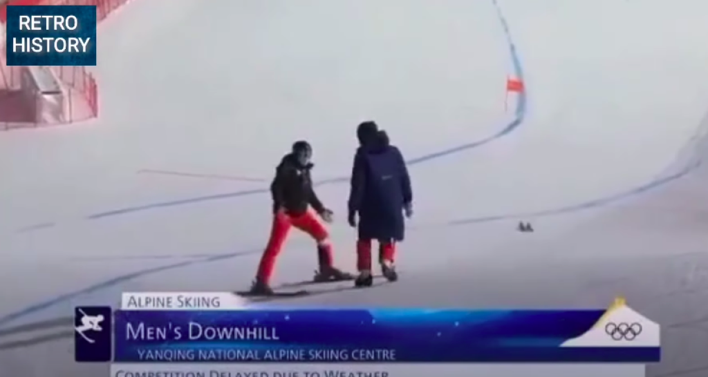 Známy športový komentátor takto vypenil počas nedeľného zjazdu, ktorý sa konal o 4:00 nášho času.