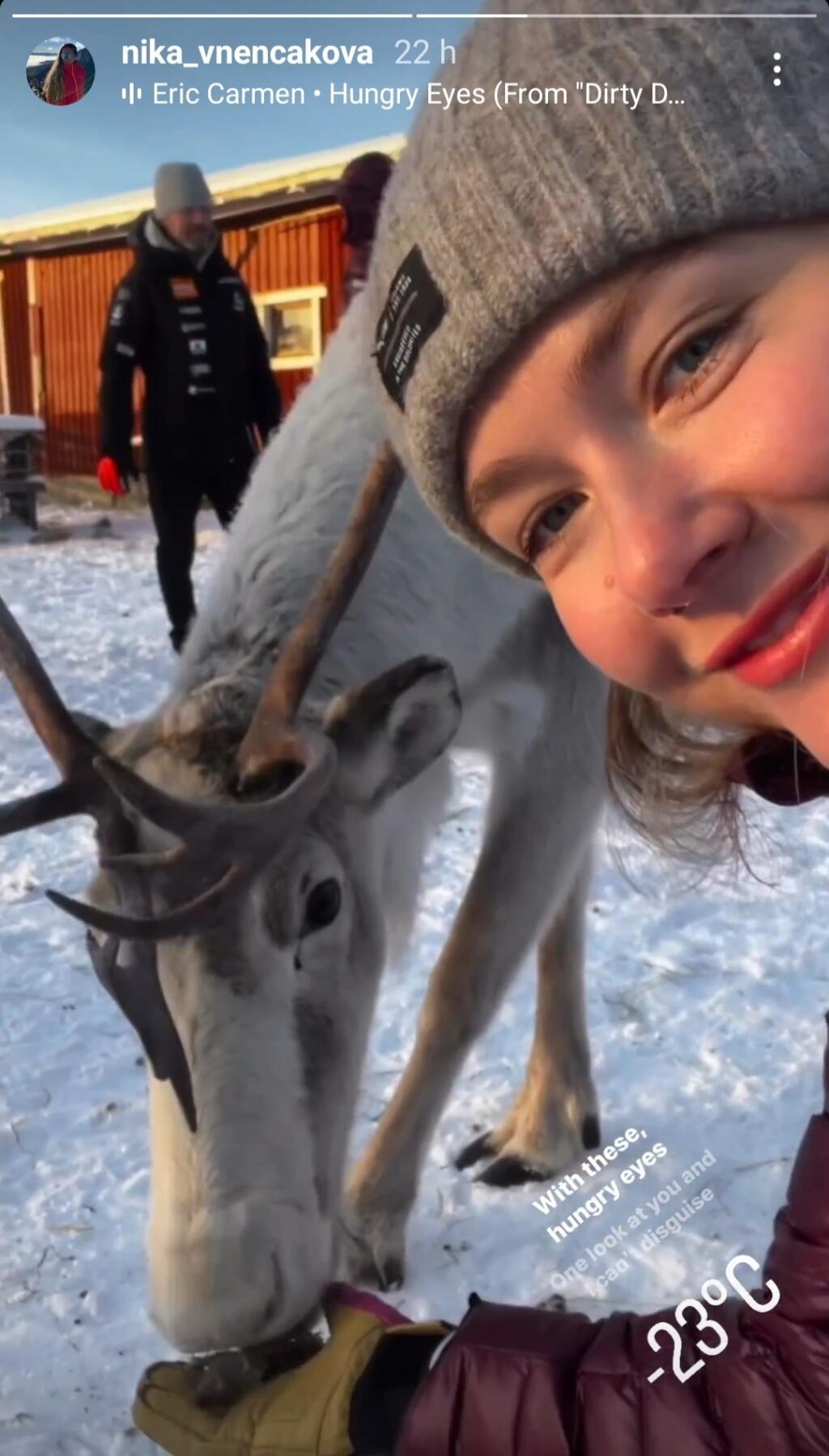 Veronika Vnenčáková fantasticky zapadla do tímu. Počas celých troch týždňov neustále zverejňovala fotky na Instagrame. Zdá sa, že si svoju premiéru v tíme perfektne užila.