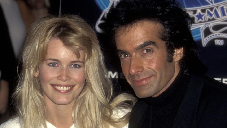 Claudia Schiffer a David Copperfield