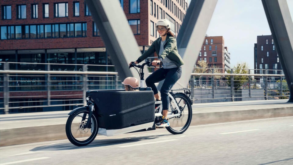 Jeden z bicyklov holandskej firmy Bike Mobility Services.