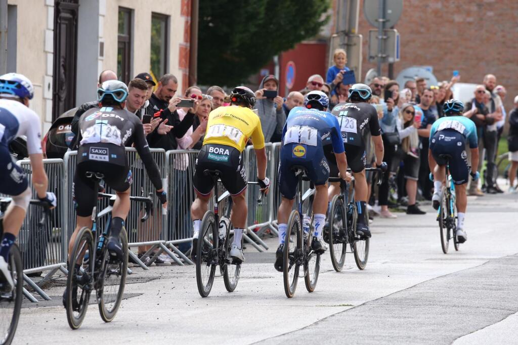 Peter Sagan počas dnešných pretekov Okolo Slovenska
