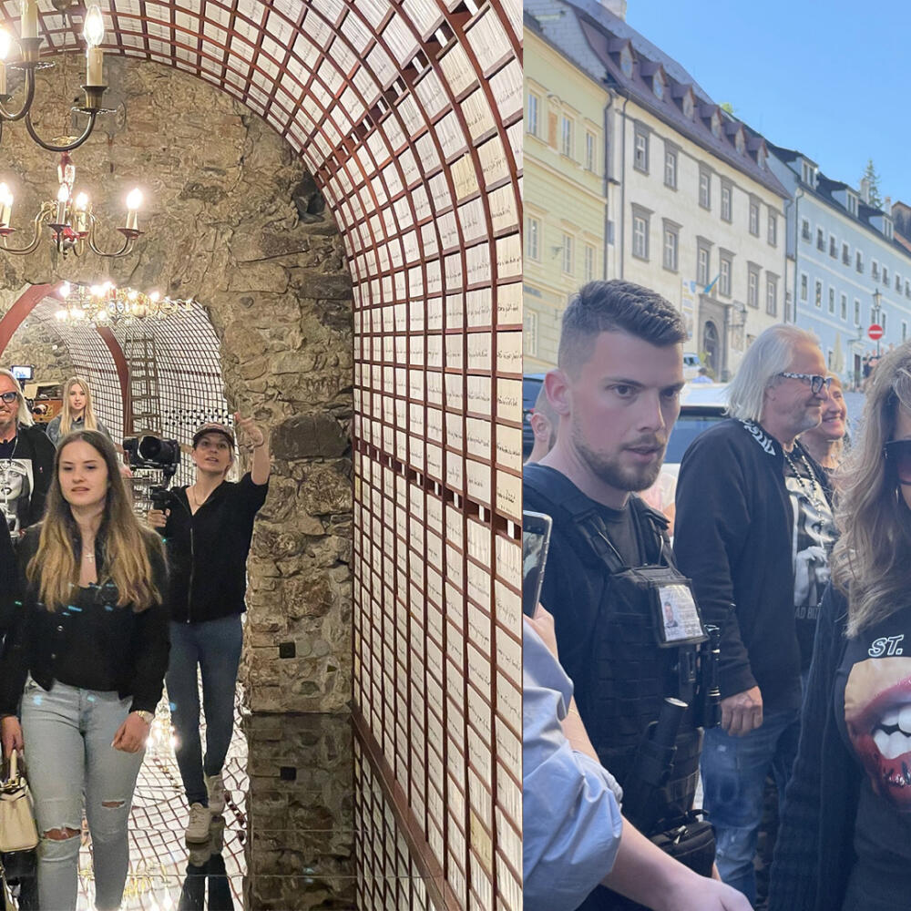 Geissovci v Banskej Štiavnici navštívili aj Banku lásky.