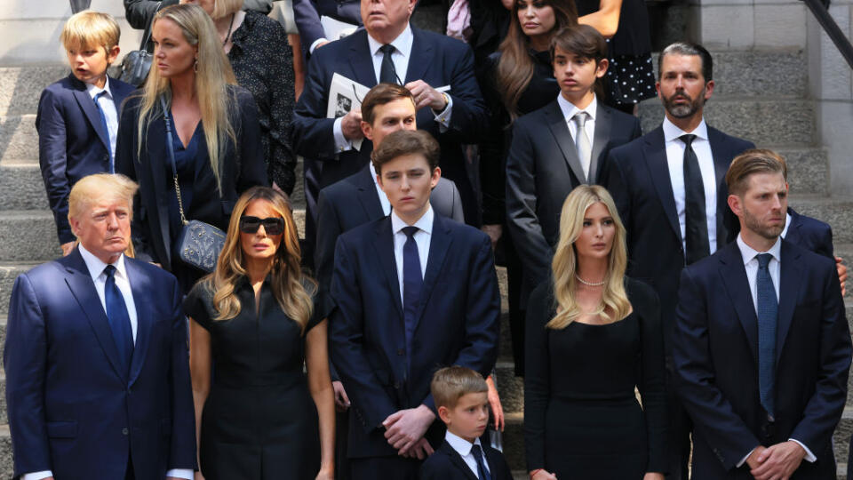 Funeral Held For Ivana Trump In New York City