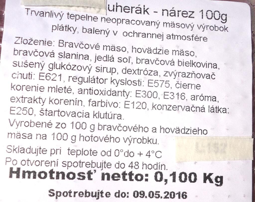 Dobrá trvanlivá saláma nepatrí do chladničky. Nepoctivá ani na stôl
