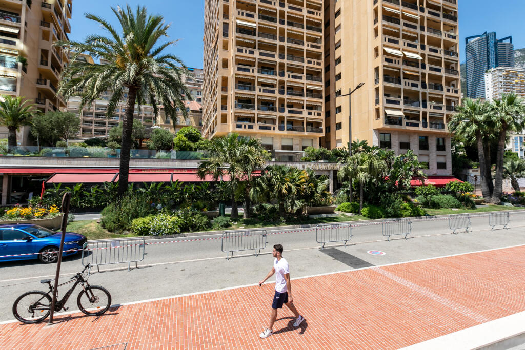 Na snímke je apartmánový dom Columbia Palace v Monaku, kde býva slovenský cyklista Peter Sagan a dánska profesionálna tenistka Caroline Wozniacka.
