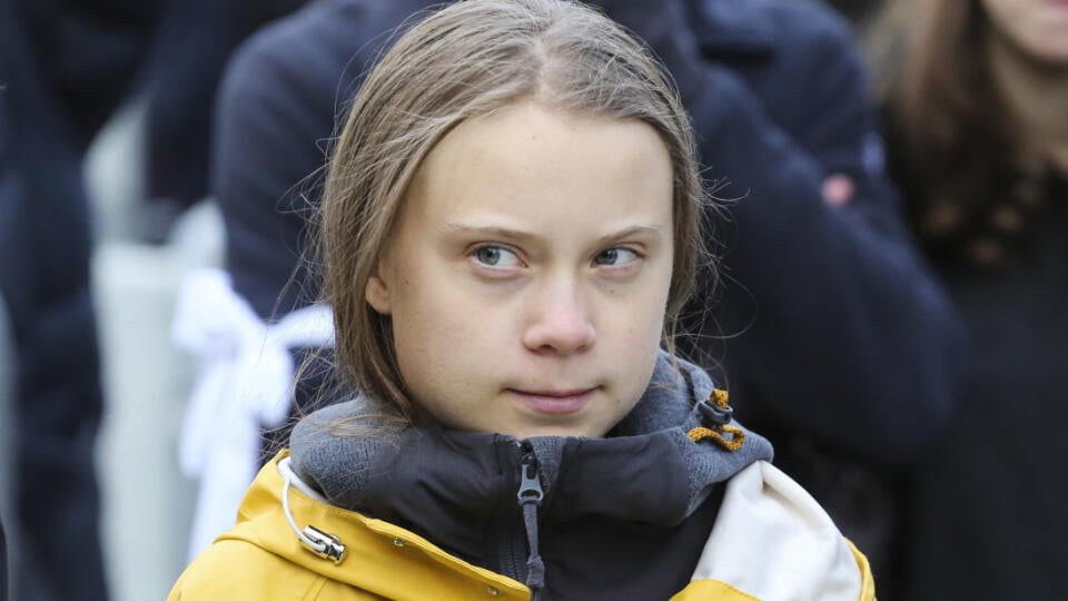 Greta Thunberg v Davose prehovorilia o klíme.