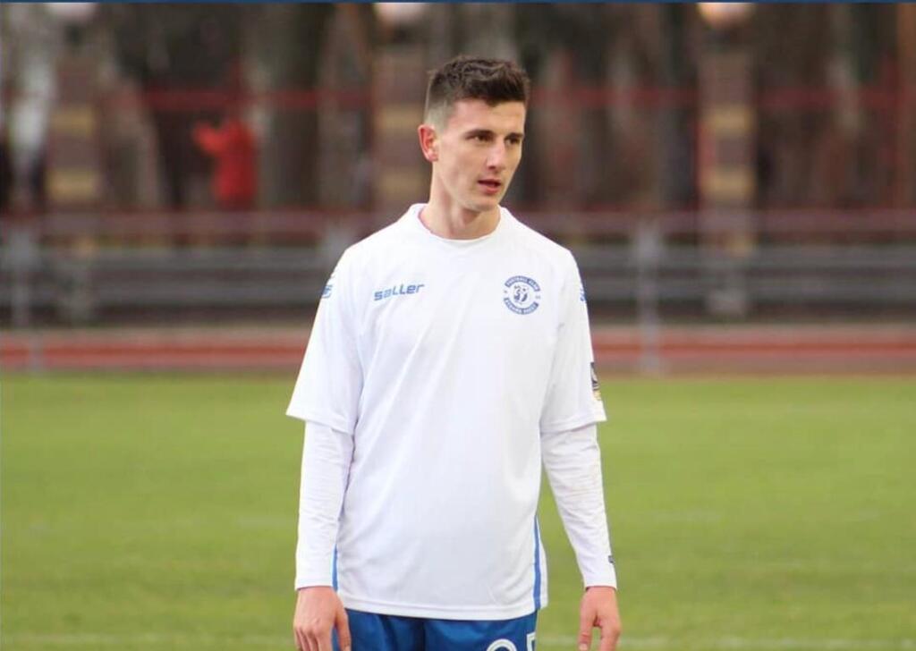 David Ivan v drese Dinama Brest.