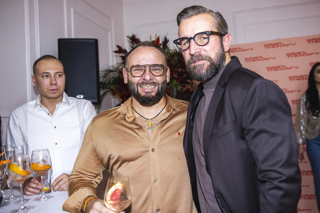 Na snímke Jozef Dolinský a Michal Navara.