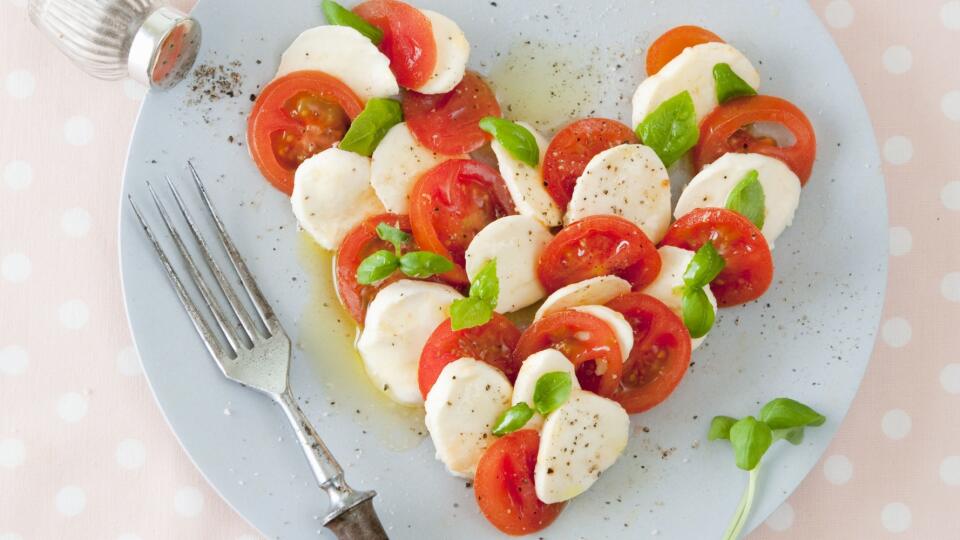 Mozzarellové caprese