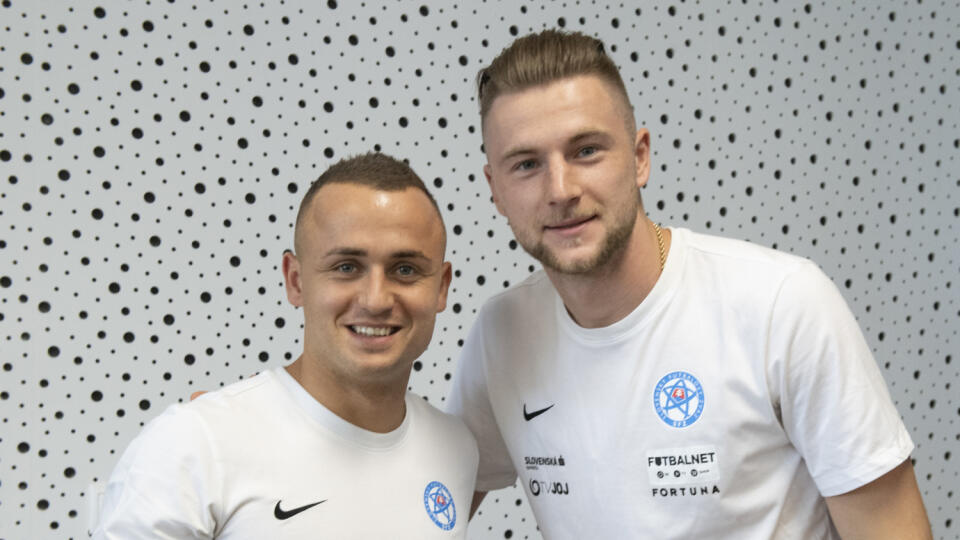 Stanislav Lobotka a Milan Škriniar.
