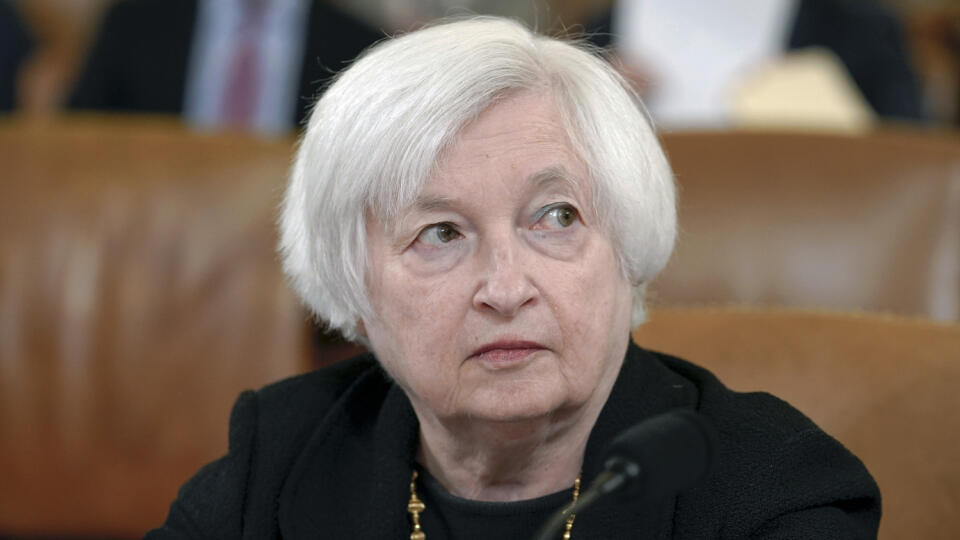 KK53 archív Washington - Na archívnej snímke z 10. marca 2023 americká ministerka financií Janet Yellenová. Americký bankový systém