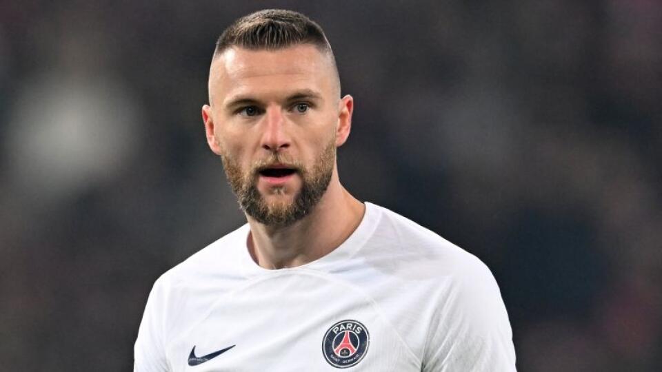 Milan Škriniar v drese PSG.