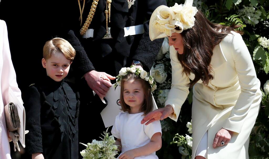 Princ, William, vojvodkyňa Kate, princezná Charlotte, princ George