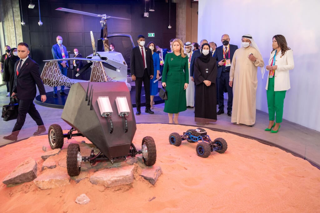 Prezidentka počas Slovenského národného dňa na EXPO v Dubaji.