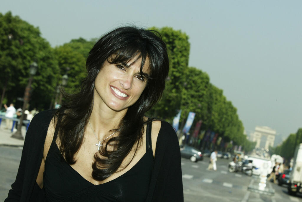 Gabriela Sabatiniová v Paríži v roku 2003 už ako športová dôchodkyňa.