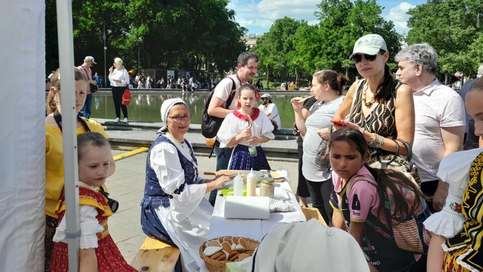 Na slovenskom Streetfeste vo Viedni najviac zaujali naše oblátky.