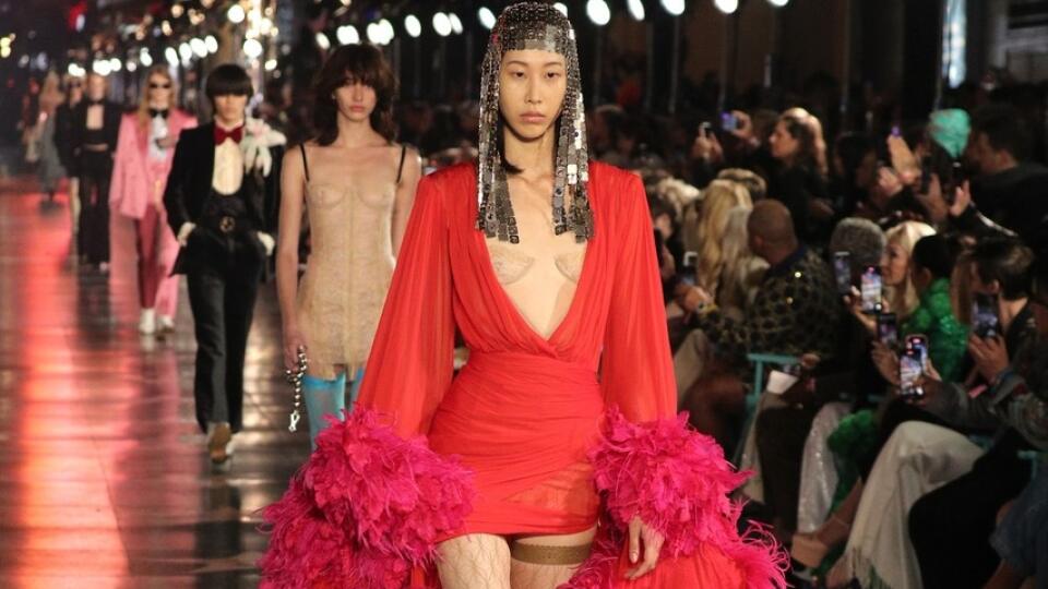 Gucci Love Parade show