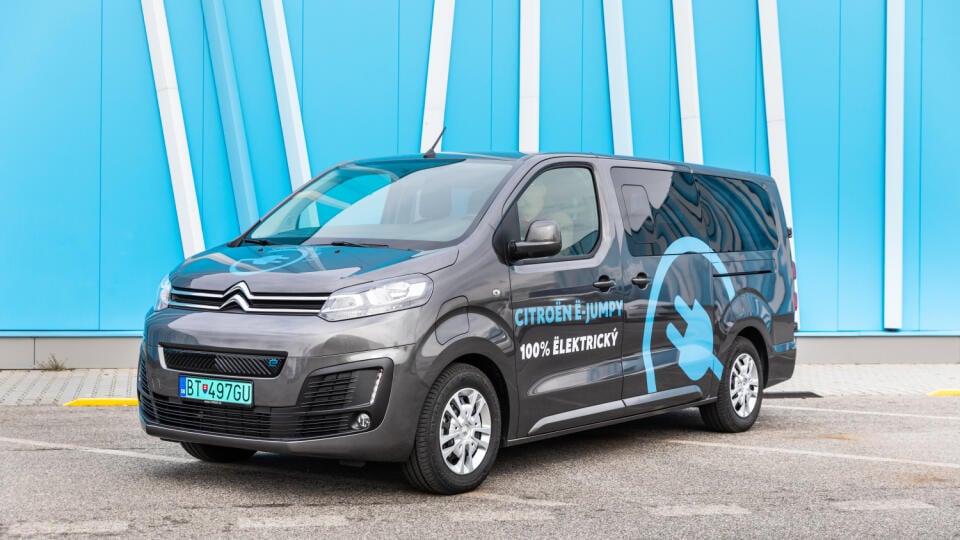 Citroën ëJumpy - elektrický mikrobus