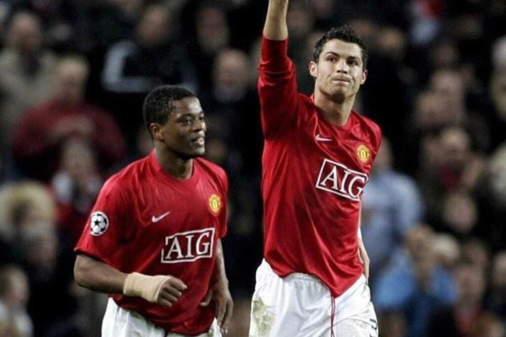 Christiano Ronaldo hral za Manchester United v rokoch 2003-2009.