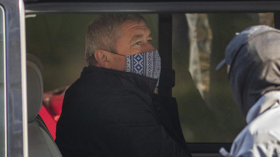 Na snímke špeciálny prokurátor Dušan Kováčik, ktorého zadržala Národná kriminálna agentúra (NAKA) v Bratislave vo štvrtok 22. októbra 2020. FOTO TASR - Jaroslav Novák