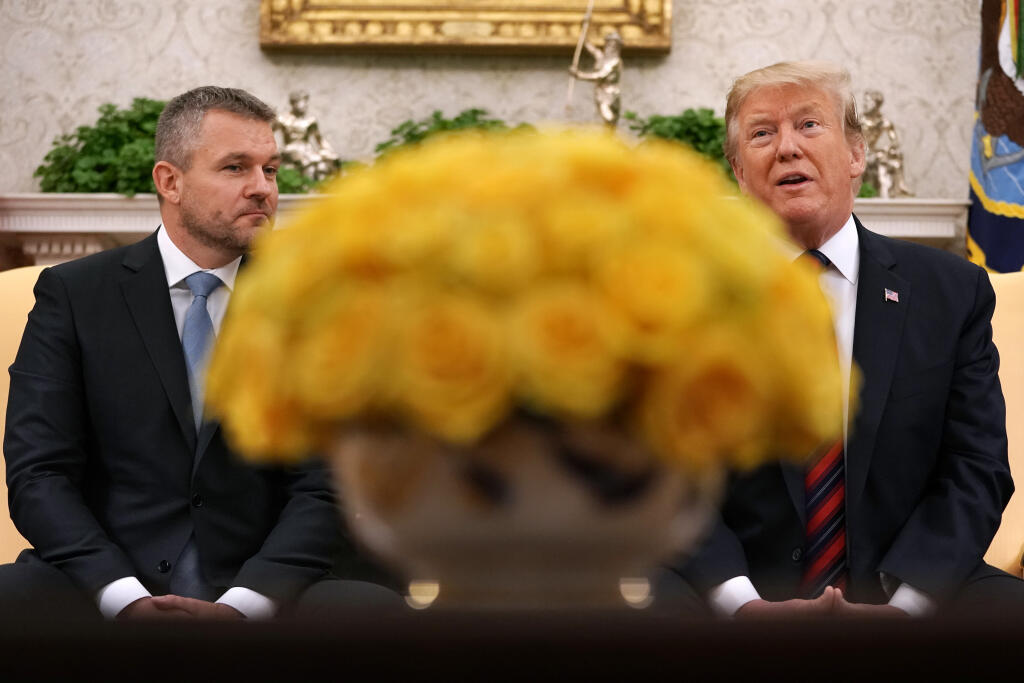 President Trump Meets With Prime Minister Of Slovak Republic At White House
