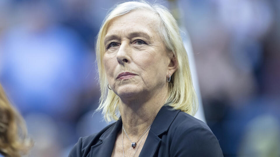 Martina Navrátilová patrí k najväčším tenisovým legendám.