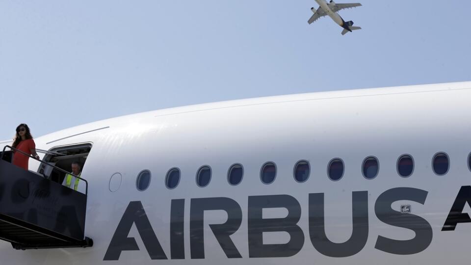 A new Airbus A350 XWB passenger airplane is parked at Newark Liberty international airport in Newark, N.J., Thursday, July 16, 2015. Airbus is showing off the aircraft to investors and airlines in Atlanta, Newark, Chicago and Milwaukee before the general public can experience the A350 XWB at EAA’s AirVenture air show in Oshkosh, Wisconsin. (AP Photo/Mel Evans)