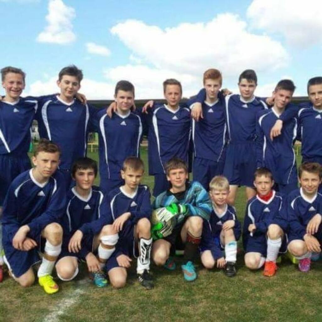 Spomienka na detské futbalové začiatky.