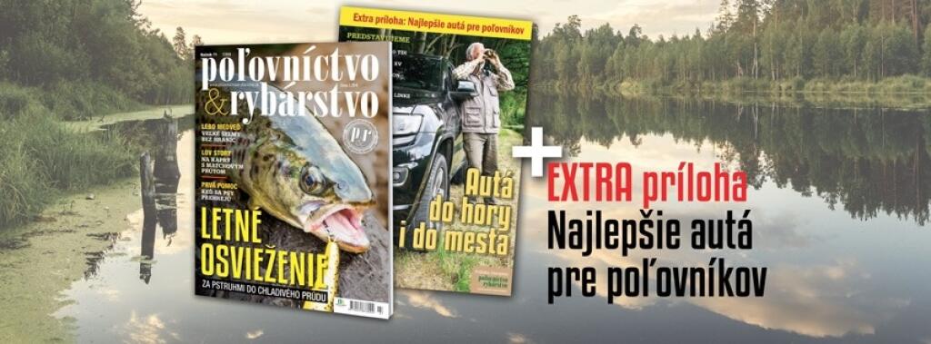 Poľovníctvo a rybárstvo 7/2019 s prílohou Najlepšie autá pre poľovníkov