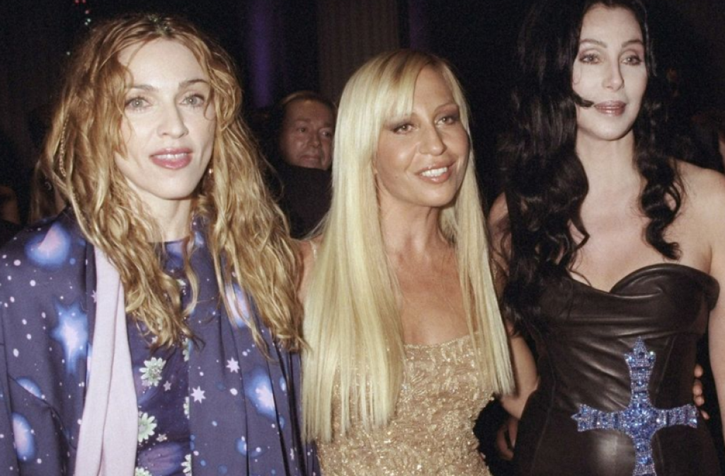 Donatella Versace kedysi.