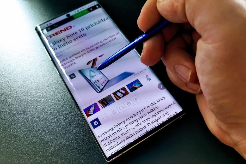 Pero v Galaxy Note 10+sa skôr či neskôr zíde každému