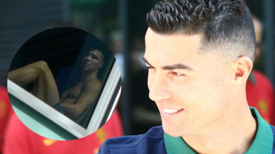 Takto sme zhotovili unikátne fotky polonahého Ronalda.