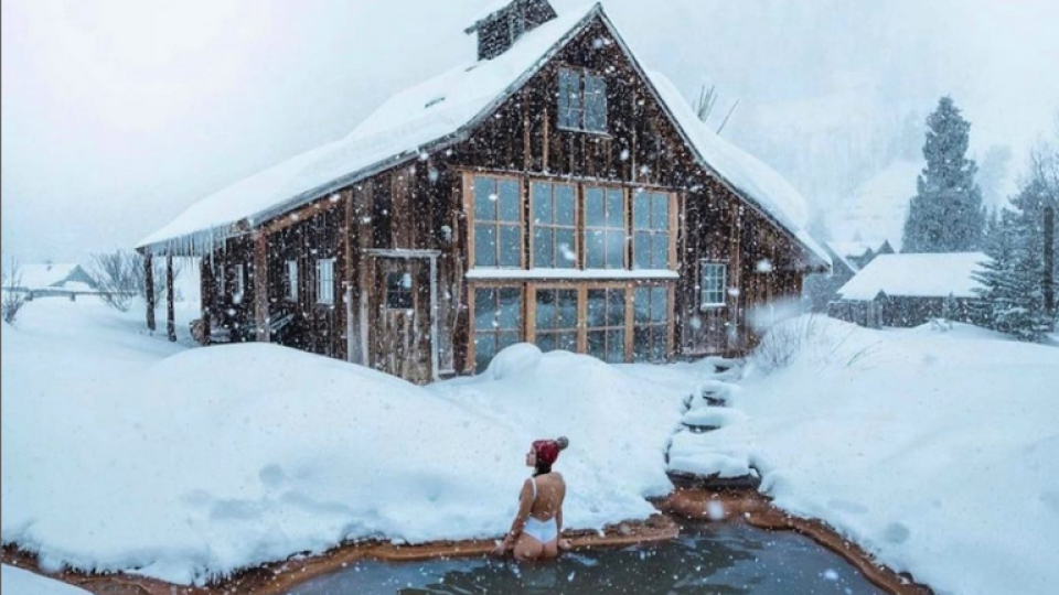 Dunton Hot Springs je luxusné wellnes centrum v meste duchov.