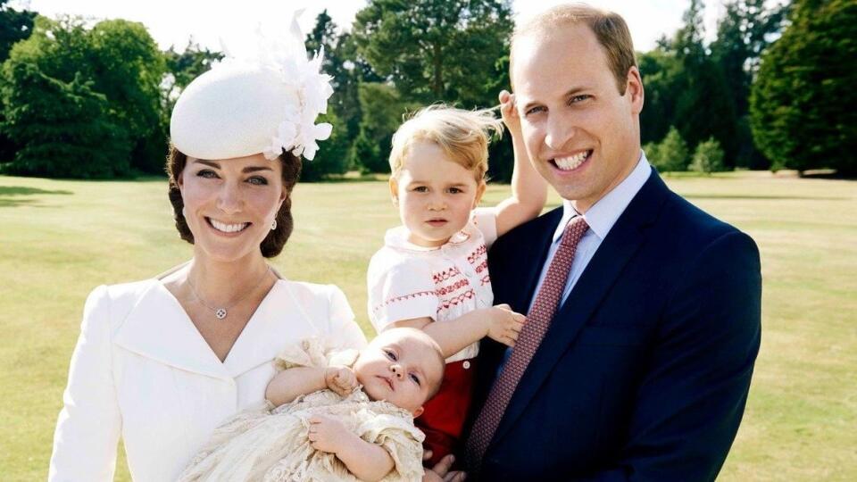 Vojvodkyňa Kate, princ William, princ George, princezna Charlotte