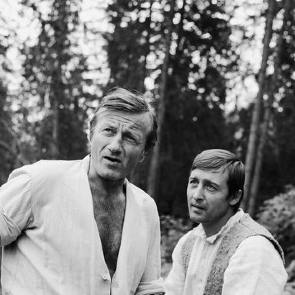 Film Noční jazdci: Radek Brzobohatý a Michal Dočolomanský.
