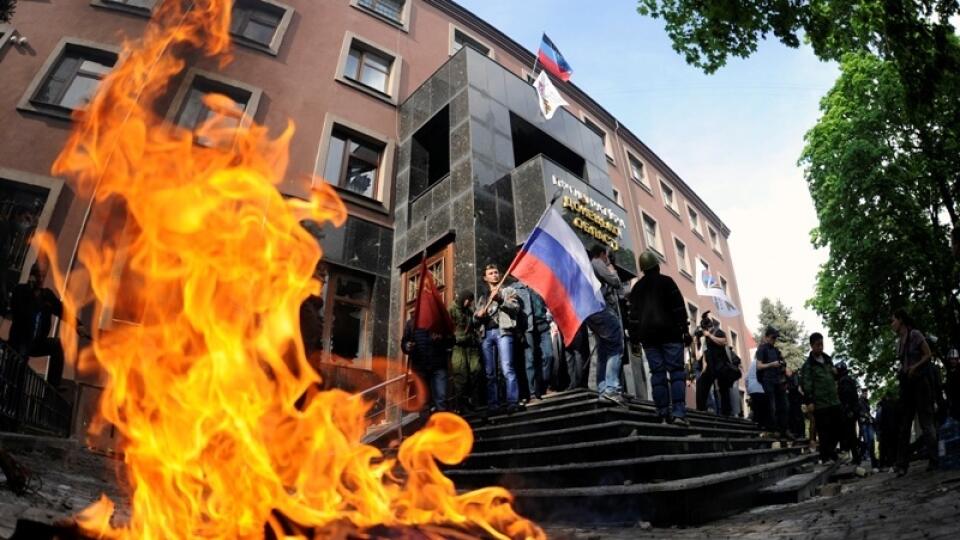 Prokuratúru v Donecku obsadili separatisti.