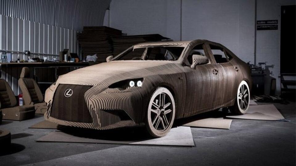 Lexus IS Origami Car