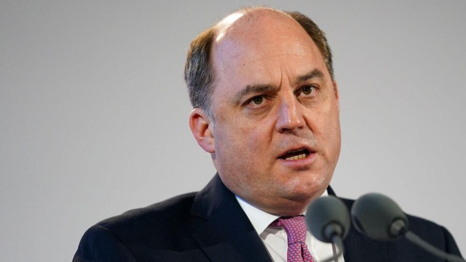 Britský minister obrany Ben Wallace