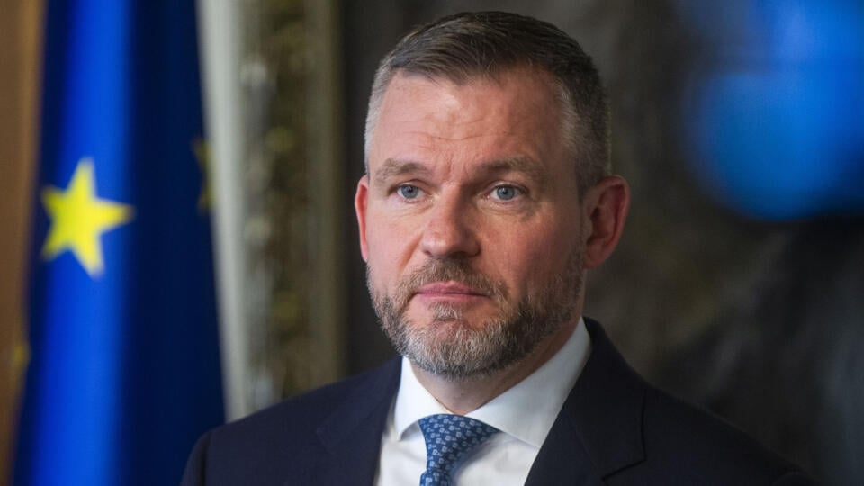 Na snímke novozvolený prezident SR Peter Pellegrini (Hlas-SD)