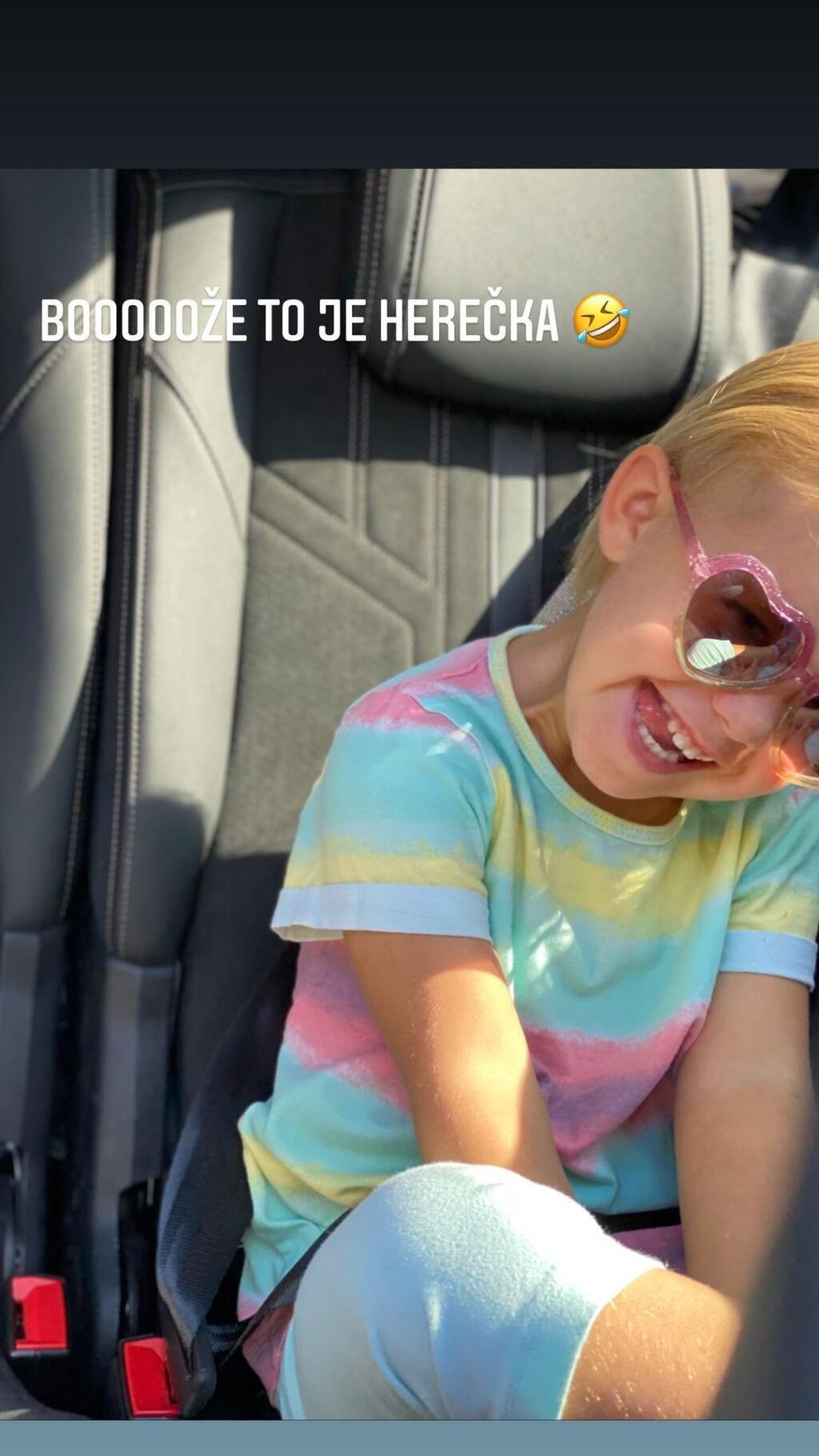 Malá dcérka Nely Pociskovej je riadne šidlo.