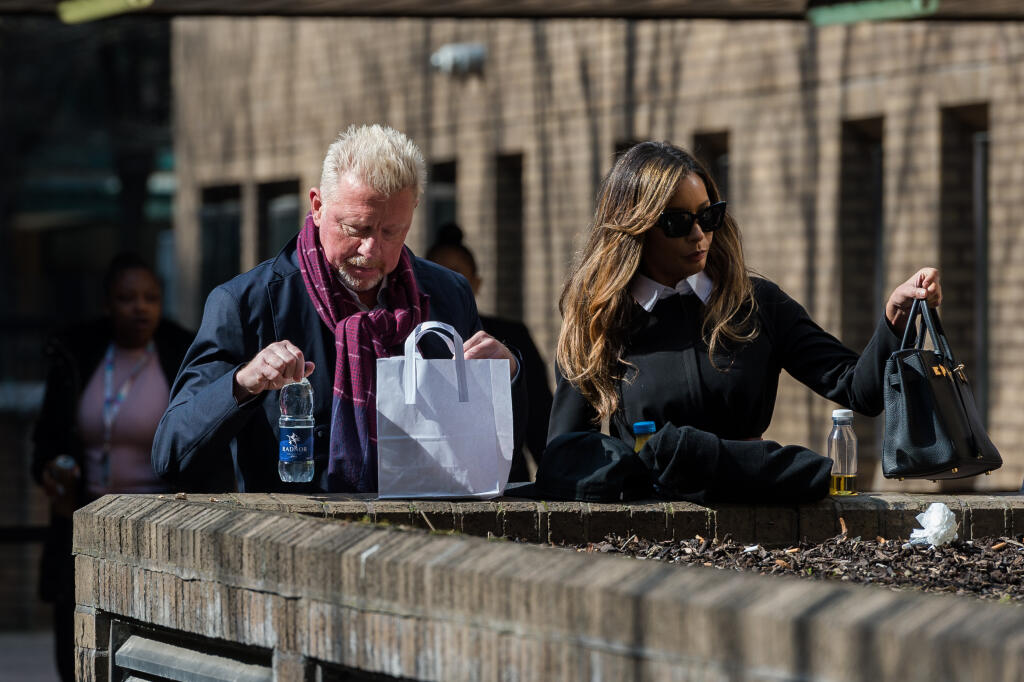 Boris Becker prišiel na súd s Lilianou de Carvalho Menteirovou