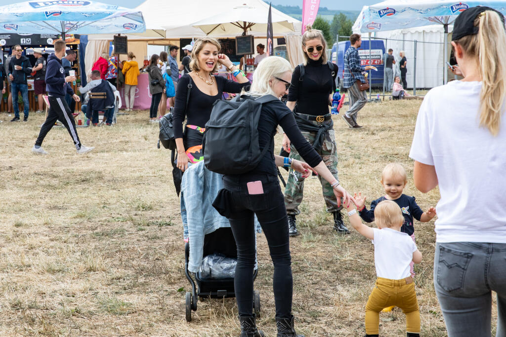 23 ročník festivalu Pohoda. Na fotke: Ivana Gáborík