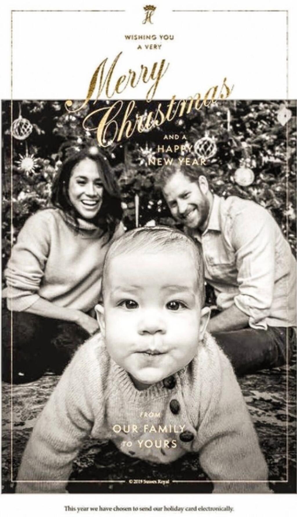 Vojvodkyňa Meghan, princ Harry, Archie Harrison