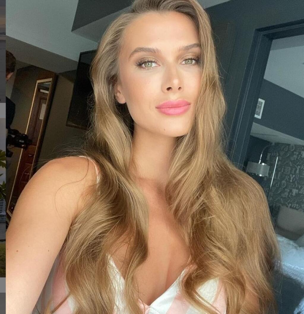 Sexi snúbenica Michaila Sergačova sa môže pochváliť dokonalým telom.
