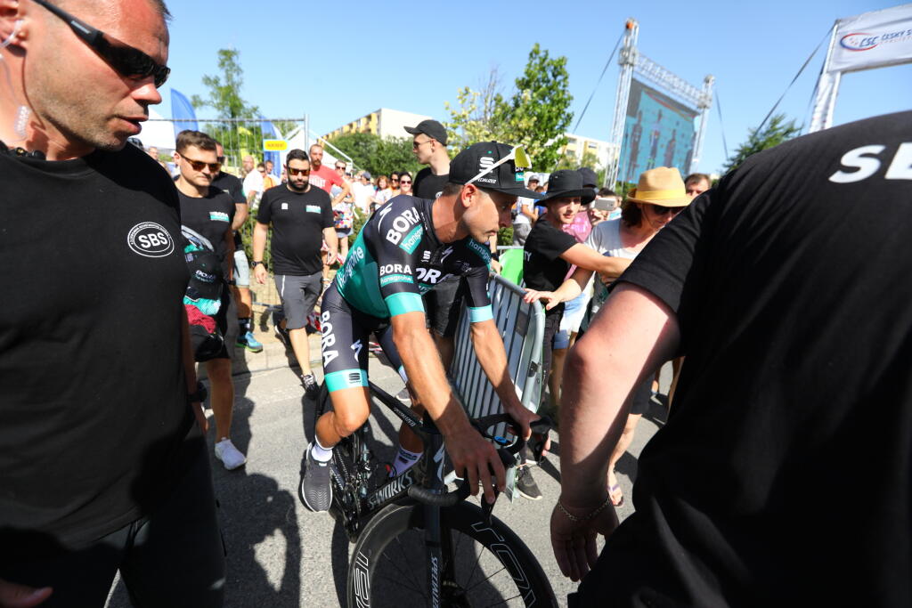 O Sagana bol na pretekoch jednoznačne najväčší záujem spomedzi cyklistov.