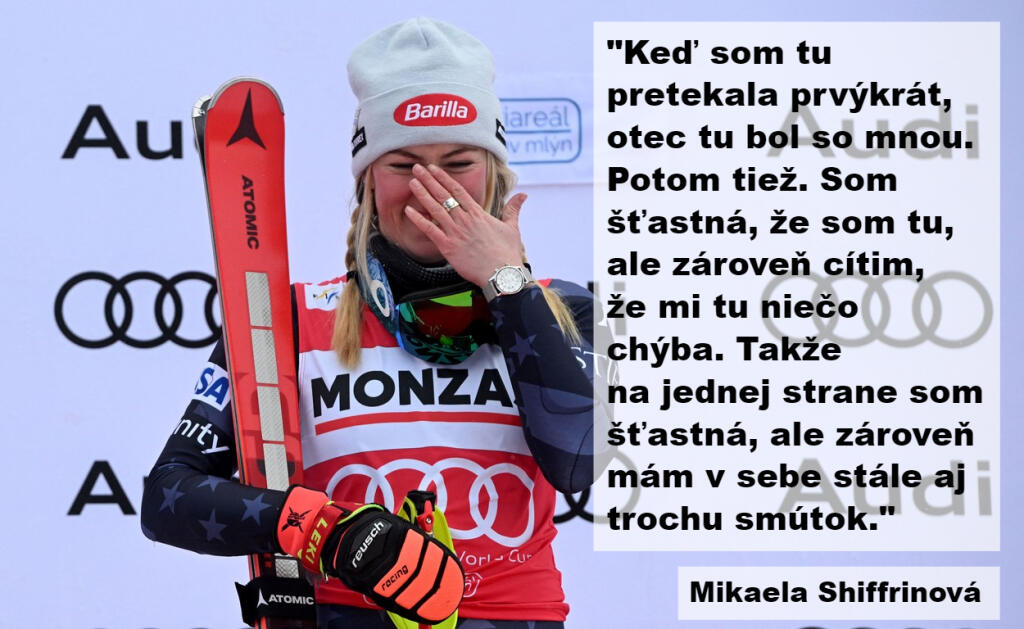 Shiffrinová si preteky v Česku užila, no zároveň hovorila aj o smútku.