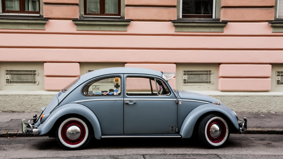 Vienna,,Austria,-,September,28,,2016:,Early,60s,Vw,Beetle,