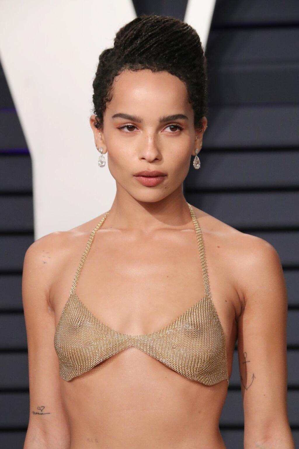Zoe Kravitz: Dcéra speváka Lennyho Kravitza na párty po udeľovaní Oscarov.