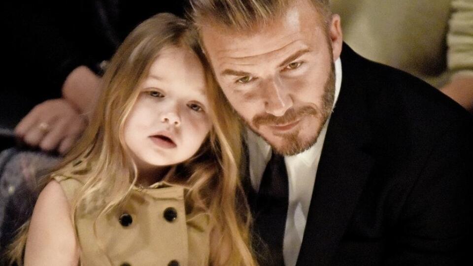 David Beckham a Harper