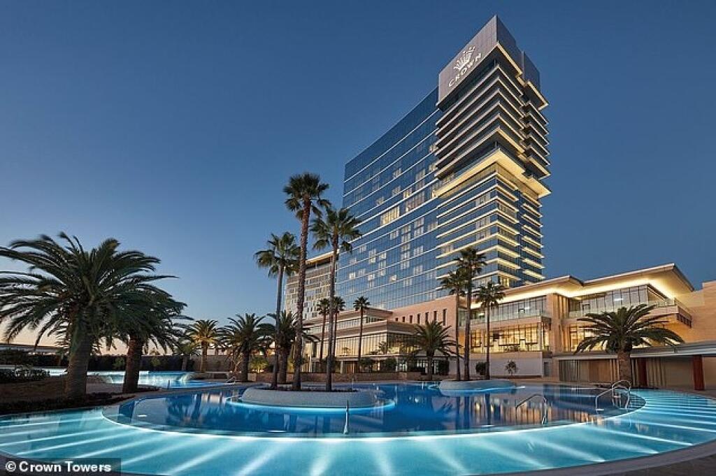 Hotel, v ktorom sú ubytovaní hráči Manchestru United.